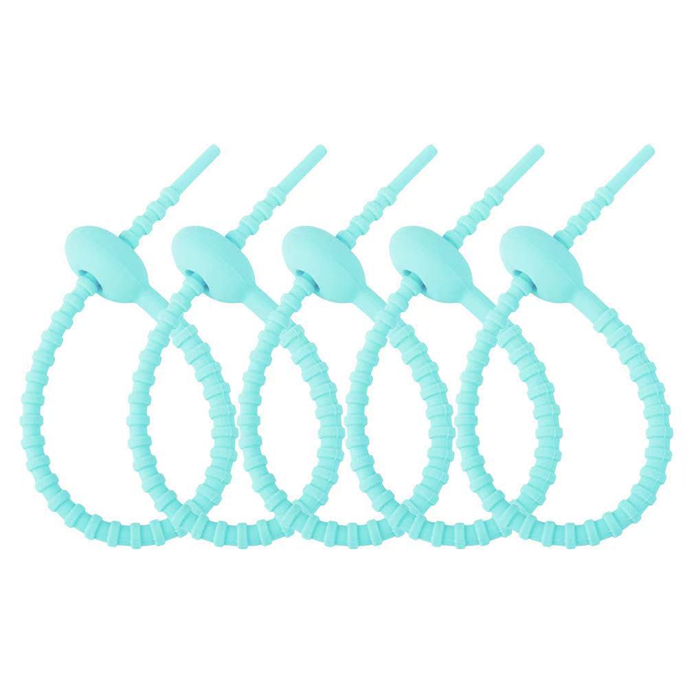 Самоблокирующийся силиконовый кабельный хомут - мультяшный брелок для ключей своими руками, многоразовый зажим