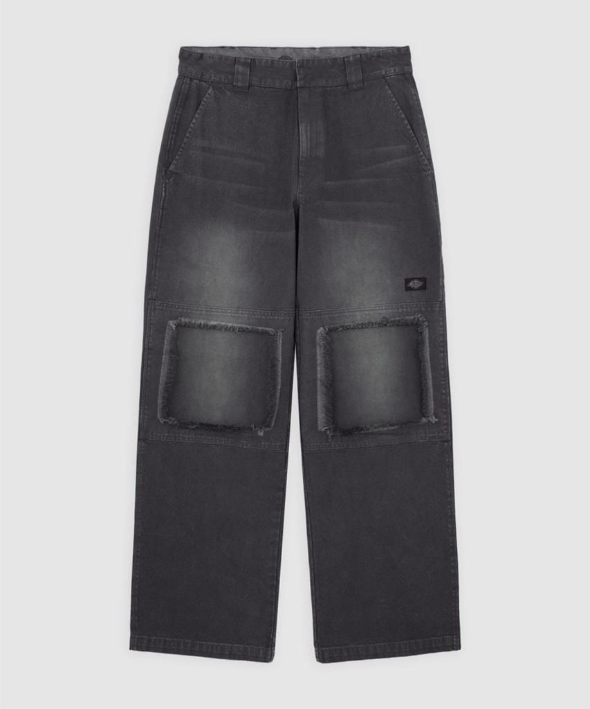 DICKIES Washed Snake Double Knee Pants Black