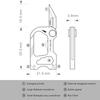 Титан Многофункциональный Брелок Edc Мини Портативный Уличный Нож Отвертка Кемпинг Выживание Пеший Туризм Инструменты