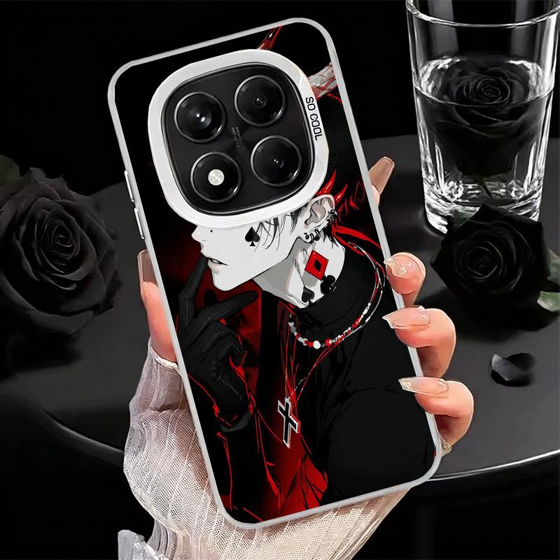 Devil Bad Boy Anime Style Soft Phone Case for Xiaomi Redmi Note 13 14 15 Pro Plus 12S 12 11S 11 11T 10S 10 Shockproof Cover Back