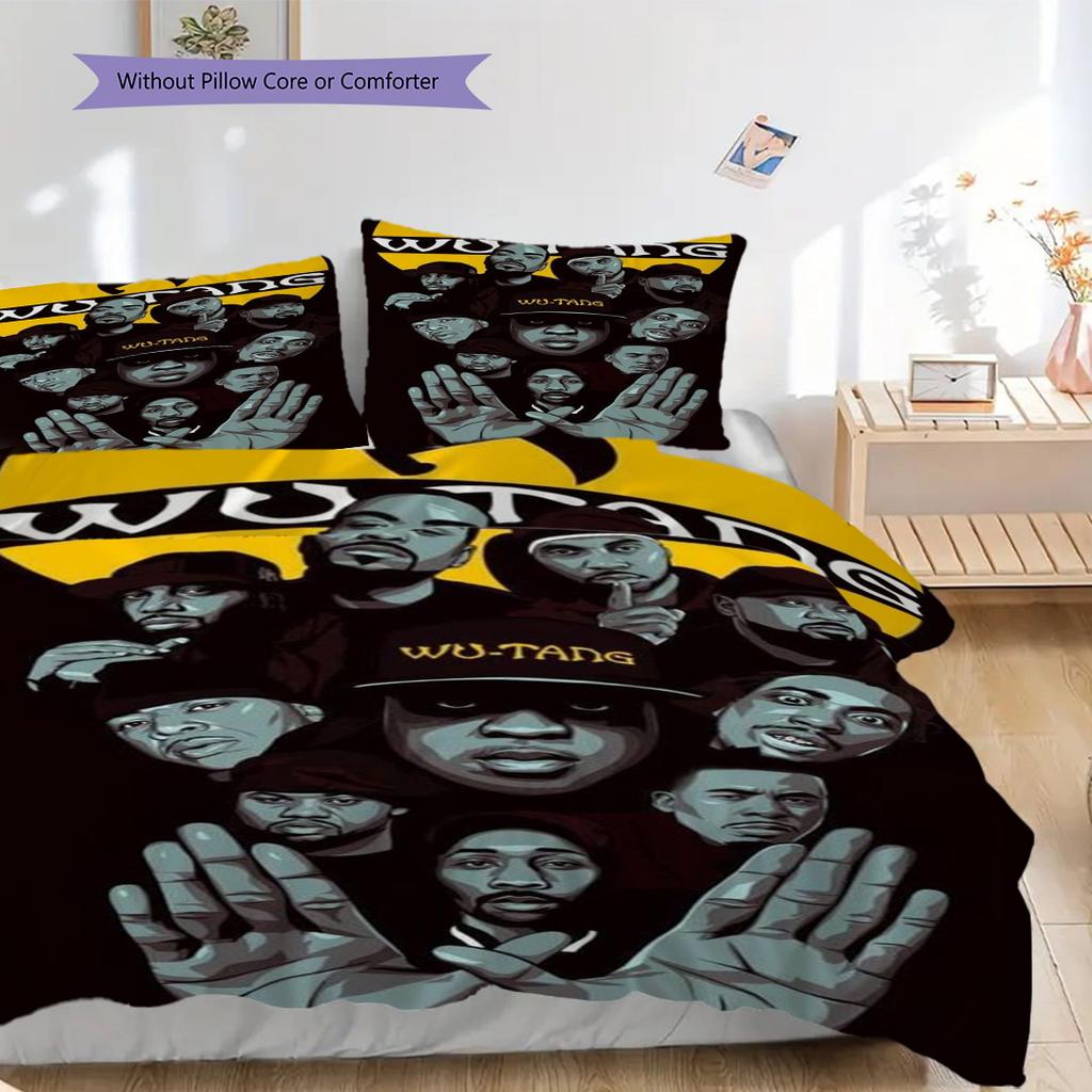 Power Unity Wutang Clan'S Legacy Threepiece Set 1 Duvet Cover 2 Pillowcase Without Core Bedding Set Christmas Birthday Gift