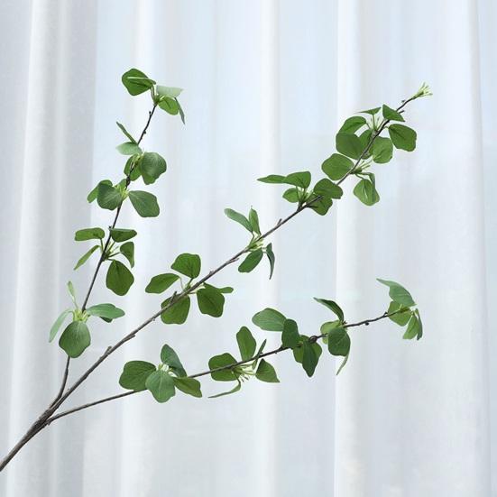 Искусственная ветка без полива, декоративная, яркая, креативная, искусственная ветка Pieris Japonica, листья, декор, украшение для рабочего стола