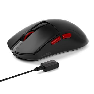 Игровая мышь DAREU A950WING 8K Polling, оснащенная передовым сенсором PAW3950 8000 Гц, сверхлегкая (35g), Беспроводной, Частота, 30 000 DPI, Сенсор,