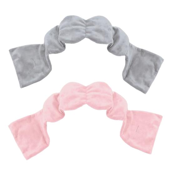 3D контурная маска для сна с регулируемым ремешком, светоблокирующая маска для глаз для тепловой терапии, маска для сна без давления для сна на боку, для путешествий, для снятия стресса