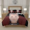 N-Naruto U-Uzumaki N-Naruto Anime Duvet Cover Set Bedding Durable Polyester Boys Girls Bedroom Decor EU 135x200 155x220 200x200, US UK AU Sizes