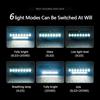 5/8 LED Bicycle Front Light USB Rechargeable 130dB Cycling Bike Horn Easy to Install 6 Modes Bicycle Bell Light