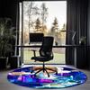 Subway Surfers Printed Round Rug Carpet Chair Rug Area Rug Entryway Doormats,for Office Chair Living Room Bedroom Kitchen Room.