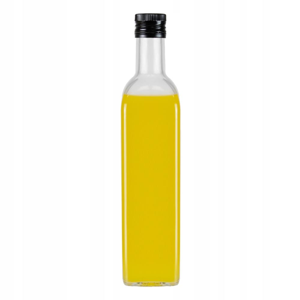 10X Butelki Marasca Bezbarwna 500 Ml Z Dozownikiem Na Oliwę Ocet Syrop 0,5L