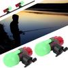 2 Sets Night Fishing Sensor Light Rod Alarm LED Signal Sensitive Locking Pole Type