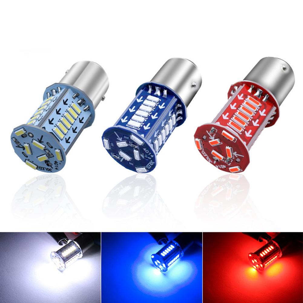 1PC Strobe Flash 1157 LED Bulbs For Car Tail Brake Lights Auto Turn Signal Lamp Bulb White Blue Red Brake Light Bulb Car Parts Bulbs 7