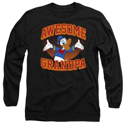 Disney Unisex Adult Awesome Grandpa Donald Duck T-Shirt