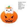 Halloween Ghost Figurine 3D Printed Pumpkin Resin Decor Figure Tiny Figurine Miniature Ornament Halloween Decoration