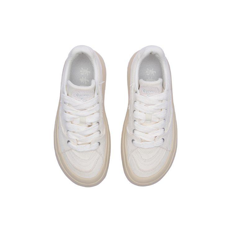 Женская платформа LiNing Puff 'Бежевая' AZGT026-4