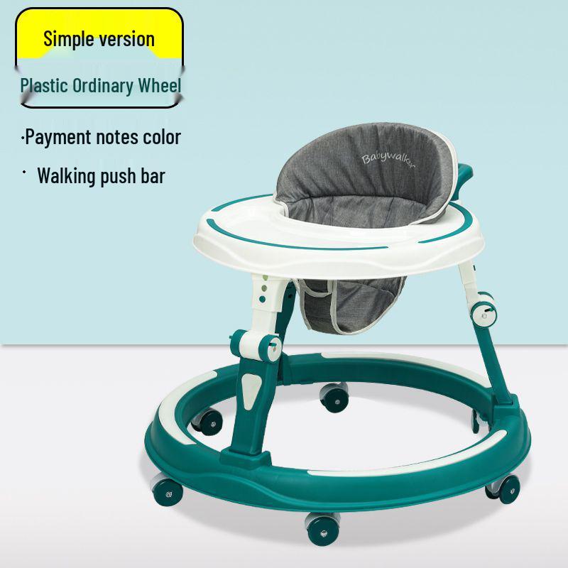 Multifunctional Baby Walker: Anti-Rollover, Anti-O-Leg, Sit-and-Push Learning Trolley