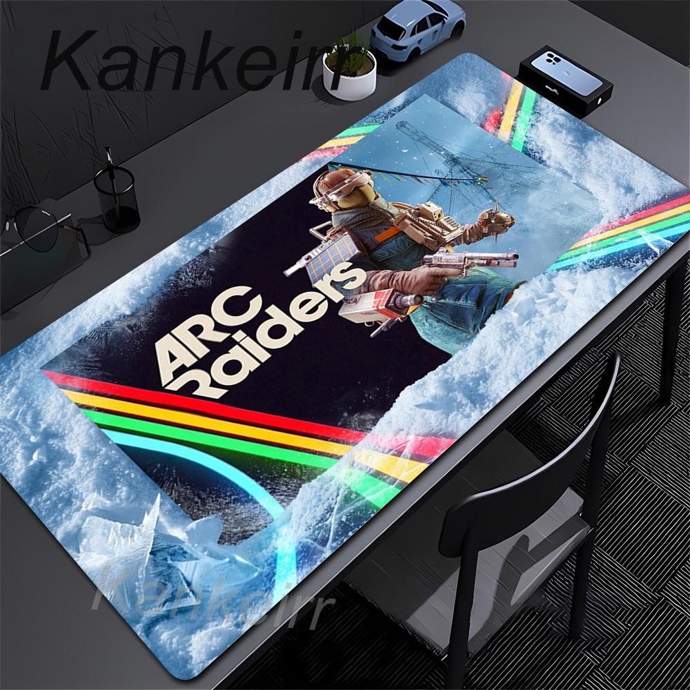 XXL 90x40cm HD A-ARC Raiders Game Anime Mouse Pad Non-slip Thickened Large Lockedge Office Accessories Gaming Cushion Desk mat