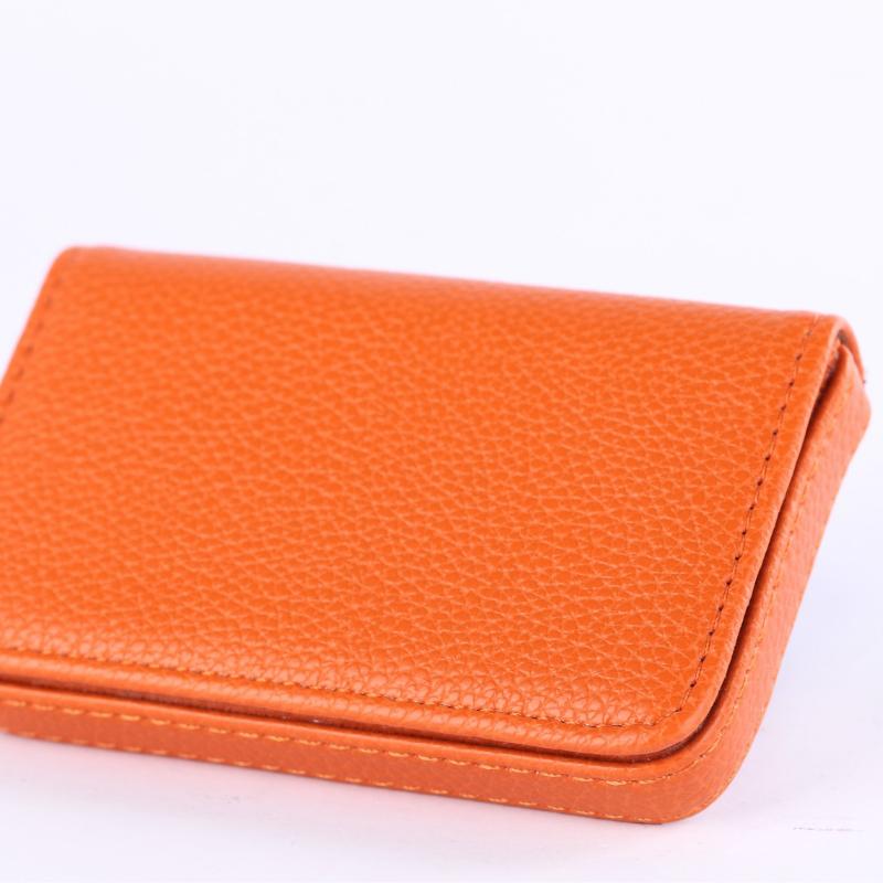 Пакет визиток Креативные подарки Коробка для визиток Коробка для карточек Полная обертка ПУ Коробка для визиток Магнитный держатель для карточек