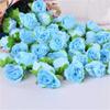 20/50pcs DIY Craft Beautiful Floral Wedding Decoration Artificial Rose Flower Heads Fake Bouquet
