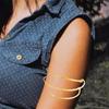 Adjustable Upper Arm Jewelry Cuff Bracelet Armlet Armband Bangle For Women
