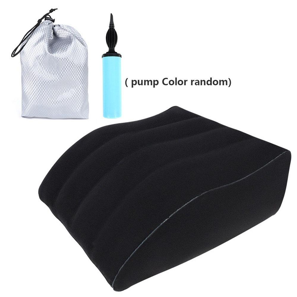 Comfort Inflatable Wedge Pillow Knee Cushion Foot Pillow Multifunctional Leg Lift Pillow Travel