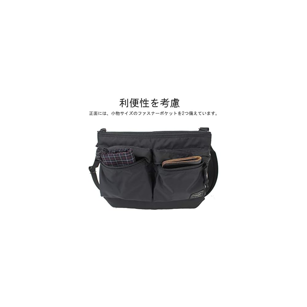 Porter Force Shoulder Bag Navy 855-05458 Durable Design Adjustable Strap Compact Size