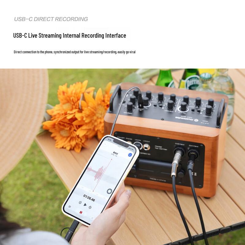 Music Knight D2 MAX Portable Instrument & Karaoke Speaker (CN version)