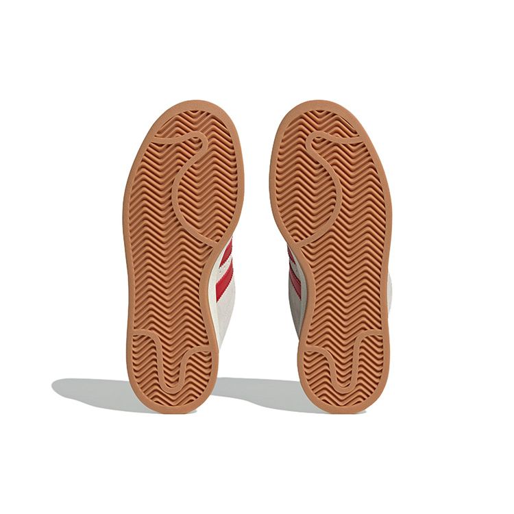 adidas Женские кроссовки Campus 00s Crystal White Scarlet кремовые Better-Scarlet Off-White GY0037