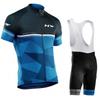 Men Women Cycling Jersey Set Short Sleeve Breathable Mountain Bike Apparel Riding Gear