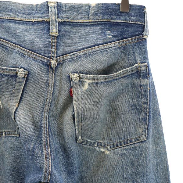 Levi's 60-е 501XX V-stitch BIG E Винтаж с гарантией Красный кант Прямые джинсы Деми Мужские Б/У