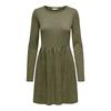 Women's Long Sleeve Crew Neck Skater Dress