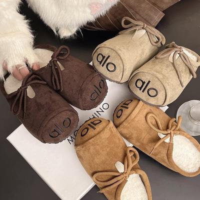 Повседневные туфли-шлепанцы на высокой подошве Boken женские 2025 осень новые кожаные на толстой подошве на одном педале для улицы полушлепанцы