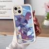 Game GI Mona Thicken TPU Mobile Phone Case for iPhone 17 16 15 14 13 12 11 Air Pro Max Plus Colorful Cover