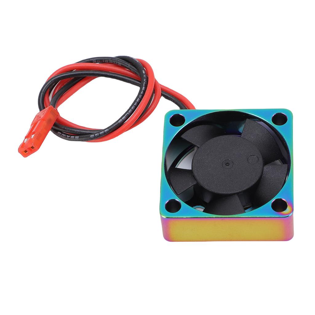 Вентилятор охлаждения двигателя RC 1,18x1,18 дюйма 28000 об/мин Металл Алюминиевый сплав Высокоскоростной Рассеивание тепла ESC Двигатель