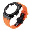 Compatible Metal Case Rubber Belt Metal Case Rubber Belt Orange [GEARS CLUB] G-SHOCK GA-2100