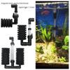 360° Rotatable Biochemical Sponge Filter Cotton Filters Single/Double Head Aquarium Oxygen Pump
