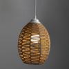 Japanese Style Hemp Rope Hanging Lampshade Paper Rattan Handwoven Wicker Lampshade Lights Cover Bar Home Decor