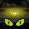 2pcs Devil Cat Eyes Warning Car Reflective Safety Tape Sticker for Auto Truck Motorcycle Trailer Safety Warning Strip