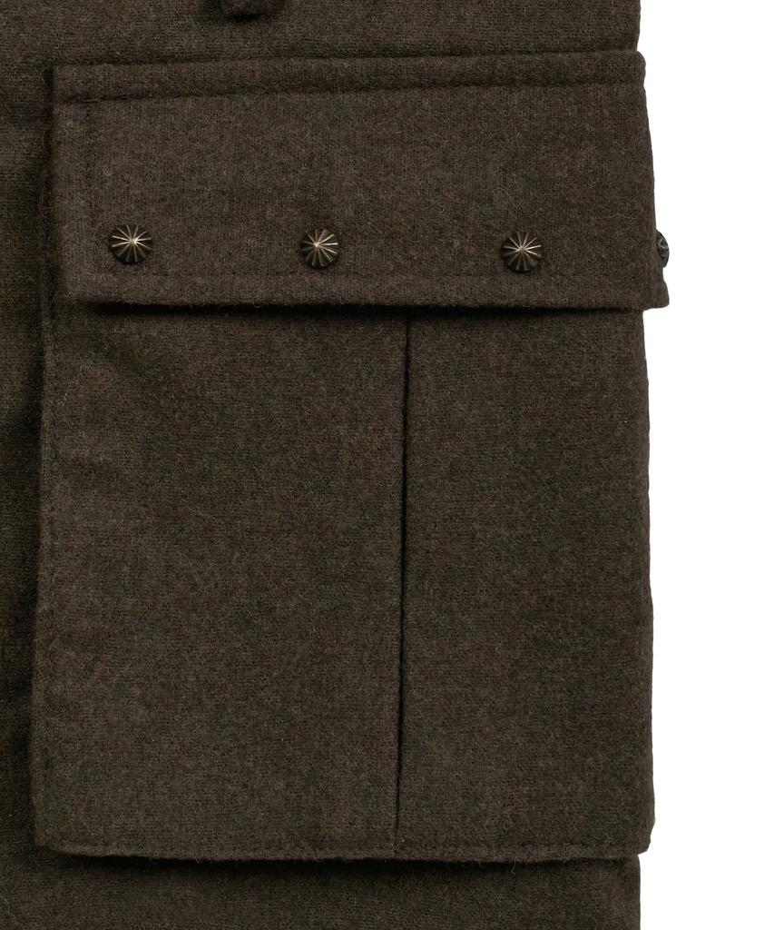 Midnight Move Wool Pk Skirt (Brown)