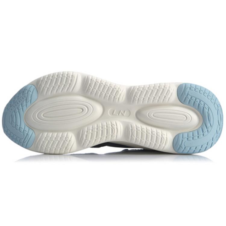 Li Ning SOFT PLUS Низкие Беговые Кроссовки Женские Черно-белые ARHQ024-1
