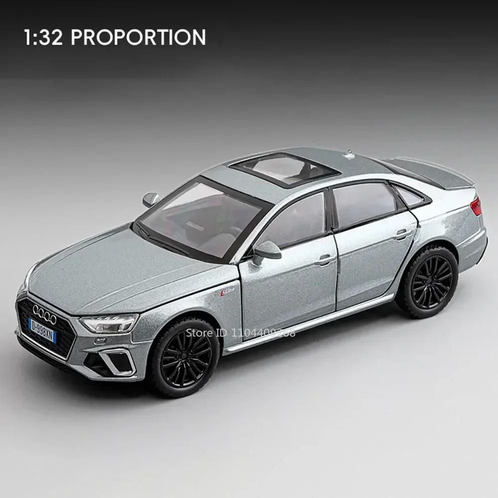 Масштаб 1:32 RS6 A4 RS7 Модель автомобиля Игрушка Сплав Литье под давлением Двери Открываются Свет Звук Модели транспортных средств Игрушки Коллекция для детей Украшения