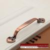 Classical European Antique Zinc Alloy Exposed Handle for Cabinet and Sliding Doors