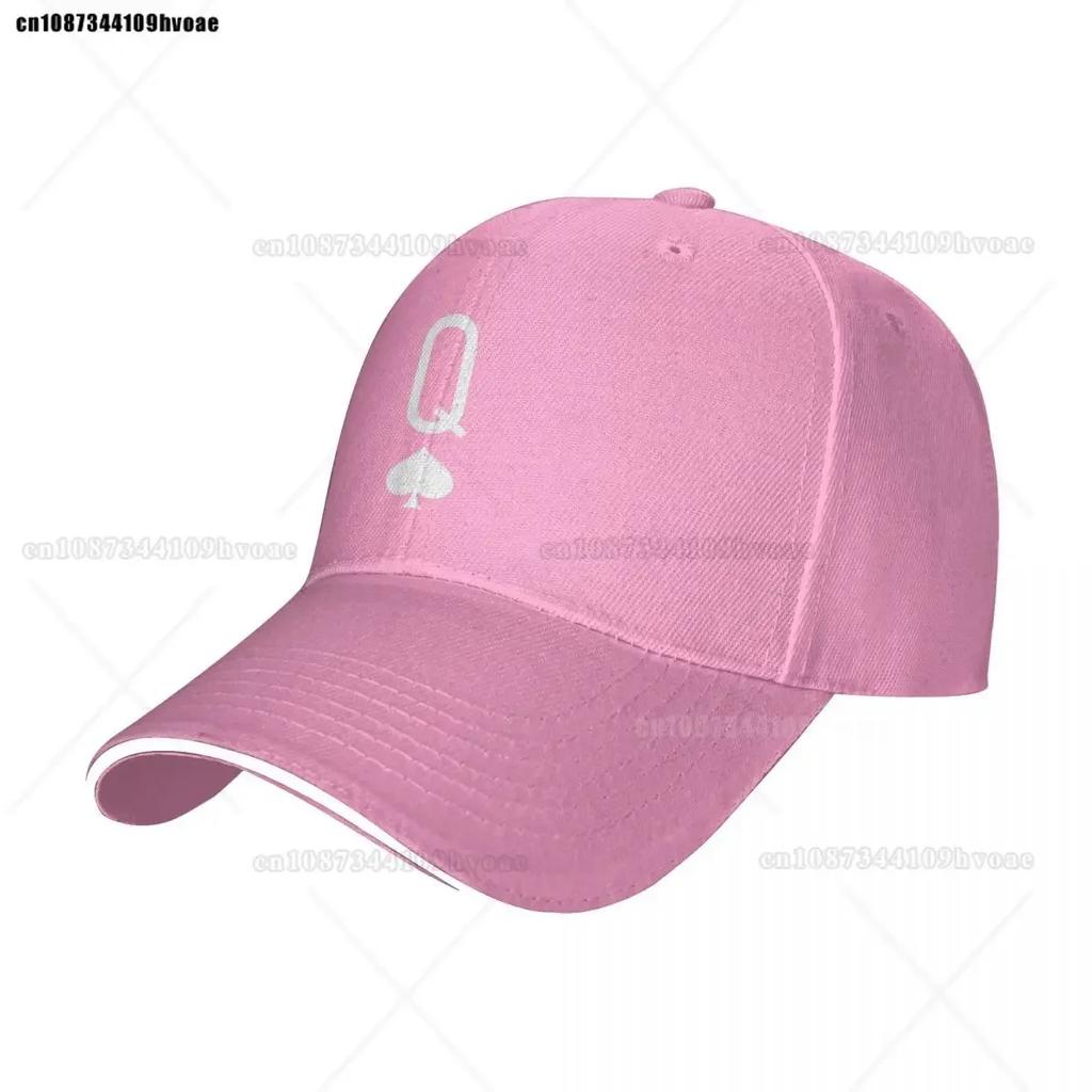 Черно-белая Королева Пик Карточная Игра Бейсболка Кепки Snapback Хип-хоп Кепки Классическая Повседневная Кепка
