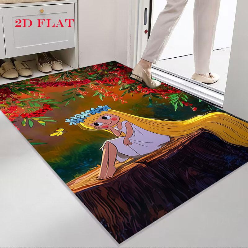 Die Maus Carpet Rug for Living Room Bedroom Home Sofa Decoration,Kids play Nonslip Floor Mat