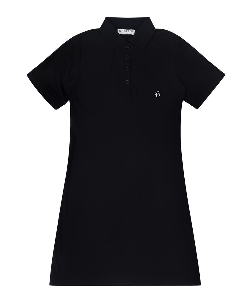 Celtio Pk Short-Sleeve Dress Black