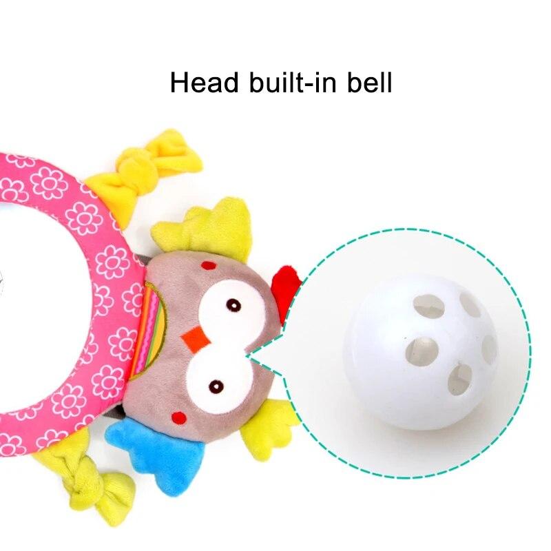 Симпатичное зеркало на заднем сиденье, небьющееся, обращенное назад, детское зеркало, легкое вождение, слепое детское автомобильное защитное зеркало для малышей