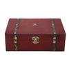 Vintage Wooden Jewelry Storage Box Retro Antique Living Goods Organizer Gift Case
