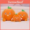 Очаровательная оранжевая плюшевая подушка, мультяшная кукла-фрукт, мягкая набивная игрушка, подарок для детей