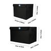 Hub Caps Large Capacity Car Rear Trunk Foldable Storage Box Organizer For Volkswagen VW GTI GTD Golf Polo Passat Tiguan R RLine