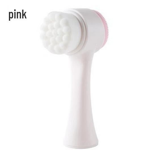 Softer Silicone Face Cleansing and Massage Brush - Dual-Sided for Deep Clean and Blackhead Removal