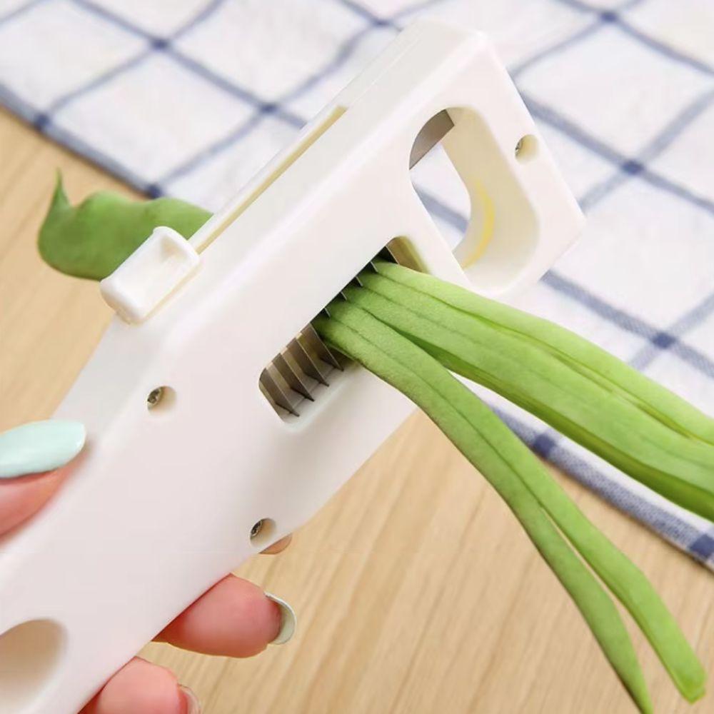 Manual Scallion Slicer Effort-saving Snow Peas Cutter Convenient Vegetable Slicer  Green Onion