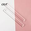 Handmade Jewelry Crafting Tools 1 Pair Acrylic Polymer Clay Depth Guide, 2/3/4/5/6mm Pottery Rolling Pin Transparent Guide Thickness Ruler for